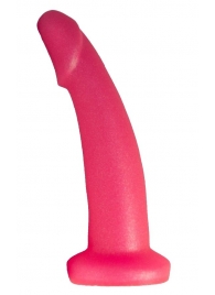 Розовый плаг-массажёр для простаты - 13,5 см. - LOVETOY (А-Полимер) - в Новомосковске купить с доставкой
