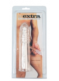 Насадка-удлинитель из прозрачного силикона LIDL EXTRA SILICONE PENIS EXTENSION - Seven Creations - в Новомосковске купить с доставкой