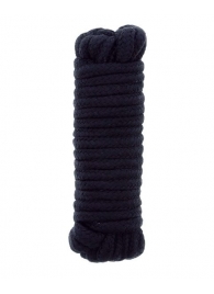 Чёрная веревка для связывания BONDX LOVE ROPE - 5 м. - Dream Toys - купить с доставкой в Новомосковске