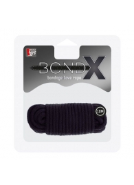 Черная веревка для связывания BONDX LOVE ROPE - 10 м. - Dream Toys - купить с доставкой в Новомосковске