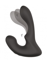 Чёрный массажер простаты с 2 моторами BOOTY ROCKER - Dream Toys - в Новомосковске купить с доставкой