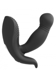 Черный вибромассажер простаты PROSTATE HERO - Dream Toys - в Новомосковске купить с доставкой