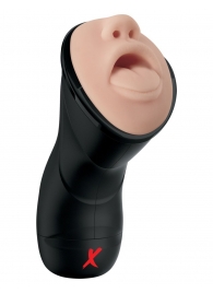 Мастурбатор-ротик Deep Throat Vibrating Stroker - Pipedream - в Новомосковске купить с доставкой