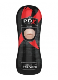 Мастурбатор-ротик Vibrating Oral Stroker - Pipedream - в Новомосковске купить с доставкой