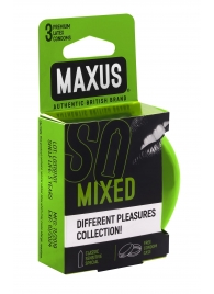Презервативы в железном кейсе MAXUS Mixed - 3 шт. - Maxus - купить с доставкой в Новомосковске
