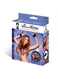Наручники с присосками Sexy Suction - Lux Fetish - купить с доставкой в Новомосковске