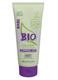 Интимный увлажняющий анальный гель BIO SuperGlide - 100 мл. - HOT - купить с доставкой в Новомосковске