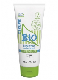 Интимный увлажняющий гель BIO SuperGlide Xtreme - 100 мл. - HOT - купить с доставкой в Новомосковске