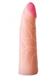 Фаллическая насадка на трусики харнесс - 17,5 см. - LOVETOY (А-Полимер) - купить с доставкой в Новомосковске