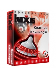 Презерватив LUXE  Exclusive   Красный Камикадзе  - 1 шт. - Luxe - купить с доставкой в Новомосковске