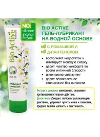 Лубрикант на водной основе Bio Active - 100 гр. - Биоритм - купить с доставкой в Новомосковске