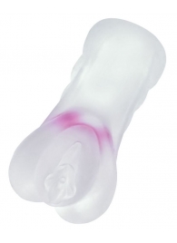 Прозрачный реалистичный мастурбатор Juicy Pussy Crystal Rose - ToyFa - в Новомосковске купить с доставкой