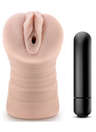 Телесный мастурбатор-вагина Rain - Blush Novelties - в Новомосковске купить с доставкой