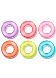 Набор из 6 эрекционных колец King of the Ring - Blush Novelties - в Новомосковске купить с доставкой