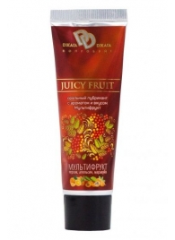 Интимный съедобный лубрикант JUICY FRUIT с ароматом фруктов - 30 мл. - БиоМед - купить с доставкой в Новомосковске