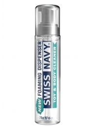 Очищающая пенка для игрушек и тела Swiss Navy Toy   Body Cleaner Foamer - 207 мл. - Swiss navy - купить с доставкой в Новомосковске