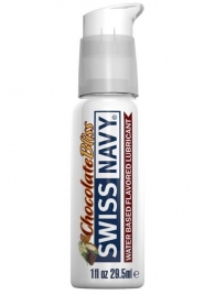 Лубрикант с ароматом шоколада Swiss Navy Chocolate Bliss Lube - 29,5 мл. - Swiss navy - купить с доставкой в Новомосковске