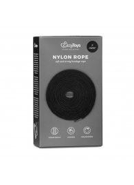 Черная веревка для бондажа Easytoys Bondage Rope - 5 м. - Easy toys - купить с доставкой в Новомосковске