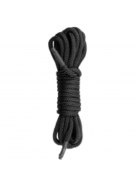 Черная веревка для бондажа Easytoys Bondage Rope - 5 м. - Easy toys - купить с доставкой в Новомосковске