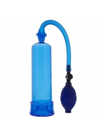 Синяя вакуумная помпа MENZSTUFF PENIS ENLARGER - Dream Toys - в Новомосковске купить с доставкой