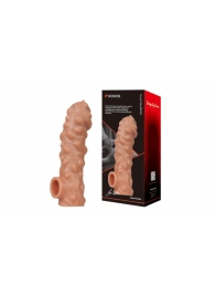 Насадка на фаллос с крупными бугорками EXTREME SLEEVE - 17,6 см. - KOKOS - в Новомосковске купить с доставкой