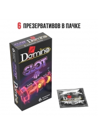 Ароматизированные презервативы DOMINO  Фруктовый слот  - 6 шт. - Domino - купить с доставкой в Новомосковске