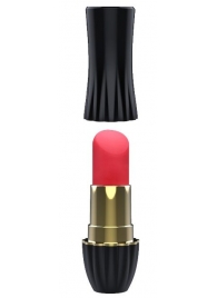 Клиторальный стимулятор-помада LIPSTICK - 9,3 см. - Dream Toys - купить с доставкой в Новомосковске