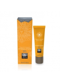 Возбуждающий интимный гель STIMULATION GEL Ginger   Cinnamon - 30 мл. - Shiatsu - купить с доставкой в Новомосковске