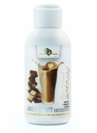 Интимный гель-смазка JUICY FRUIT с ароматом молочного шоколада - 100 мл. - БиоМед - купить с доставкой в Новомосковске