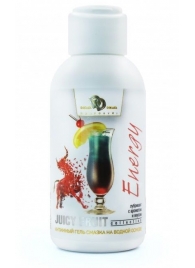 Интимный гель-смазка JUICY FRUIT с ароматом энергетика - 100 мл. - БиоМед - купить с доставкой в Новомосковске