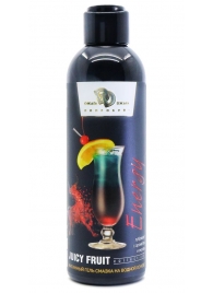 Интимный гель-смазка JUICY FRUIT с ароматом энергетика - 200 мл. - БиоМед - купить с доставкой в Новомосковске