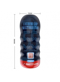 Мастурбатор-вагина Vacuum Cup Masturbator - Baile - в Новомосковске купить с доставкой