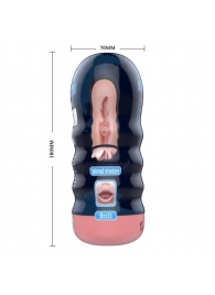 Мастурбатор-ротик Vacuum Cup Masturbator - Baile - в Новомосковске купить с доставкой