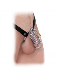 Кольцо верности Extreme Chastity Belt с фиксацией головки - Pipedream - купить с доставкой в Новомосковске
