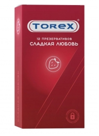 Презервативы Torex  Сладкая любовь  с ароматом клубники - 12 шт. - Torex - купить с доставкой в Новомосковске