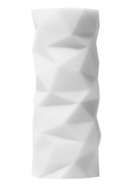 Белый 3D мастурбатор POLYGON - Tenga - в Новомосковске купить с доставкой