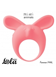 Оранжевое эрекционное кольцо Fennec Phil - Lola Games - в Новомосковске купить с доставкой