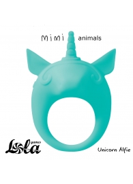 Зеленое эрекционное кольцо Unicorn Alfie - Lola Games - в Новомосковске купить с доставкой