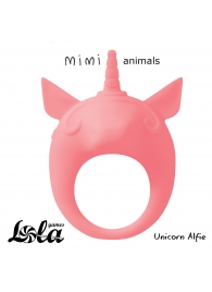 Оранжевое эрекционное кольцо Unicorn Alfie - Lola Games - в Новомосковске купить с доставкой