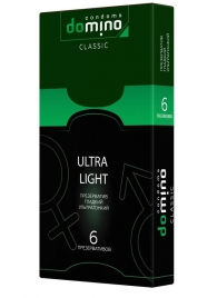 Супертонкие презервативы DOMINO Ultra Light - 6 шт. - Domino - купить с доставкой в Новомосковске