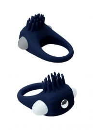 Синее эрекционное виброкольцо STIMU RING - Dream Toys - в Новомосковске купить с доставкой