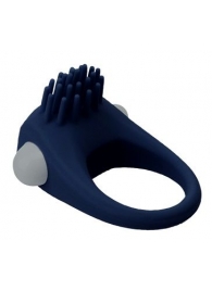 Синее эрекционное виброкольцо STIMU RING - Dream Toys - в Новомосковске купить с доставкой