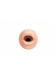 Телесный мастурбатор-ротик Sweet Lips - Lola Games - в Новомосковске купить с доставкой