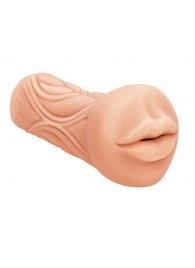 Телесный мастурбатор-ротик Sweet Lips - Lola Games - в Новомосковске купить с доставкой
