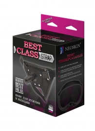 Черный пояс для насадок BEST CLASS STRAP - LOVETOY (А-Полимер) - купить с доставкой в Новомосковске
