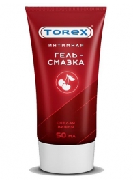 Смазка на водной основе TOREX  Спелая вишня  - 50 мл. - Torex - купить с доставкой в Новомосковске