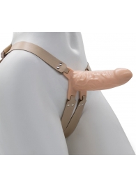 Телесный мужской парапротез MEN STYLE - 15 см. - LOVETOY (А-Полимер) - купить с доставкой в Новомосковске