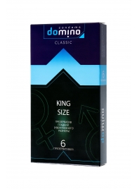 Презервативы увеличенного размера DOMINO Classic King size - 6 шт. - Domino - купить с доставкой в Новомосковске