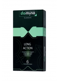Презервативы с пролонгирующим эффектом DOMINO Classic Long action - 6 шт. - Domino - купить с доставкой в Новомосковске
