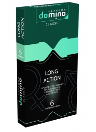 Презервативы с пролонгирующим эффектом DOMINO Classic Long action - 6 шт. - Domino - купить с доставкой в Новомосковске